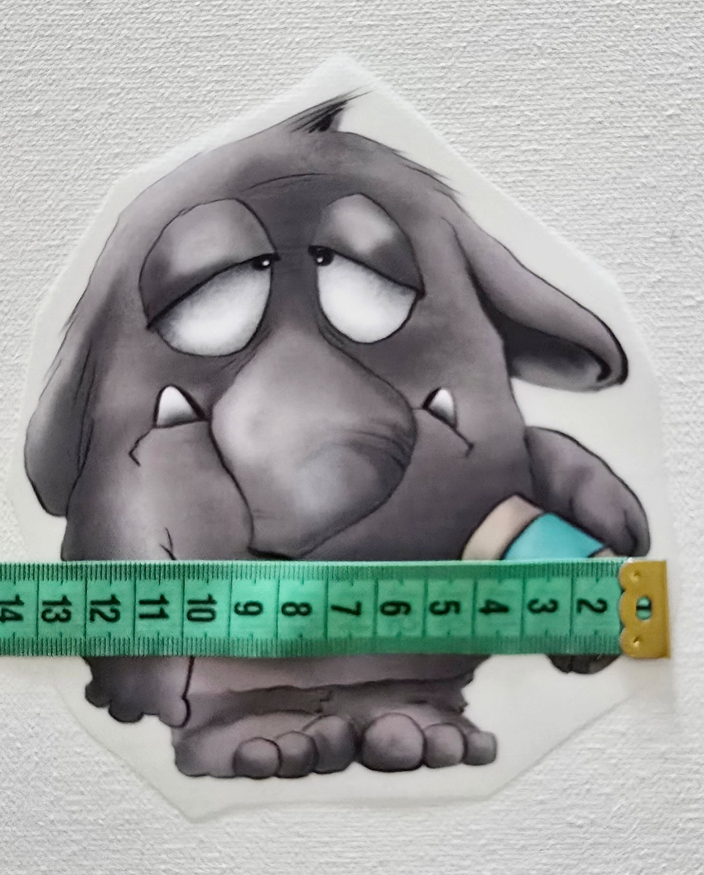 Bügelbild Kruegerhausdesign Montag Morgen Monster