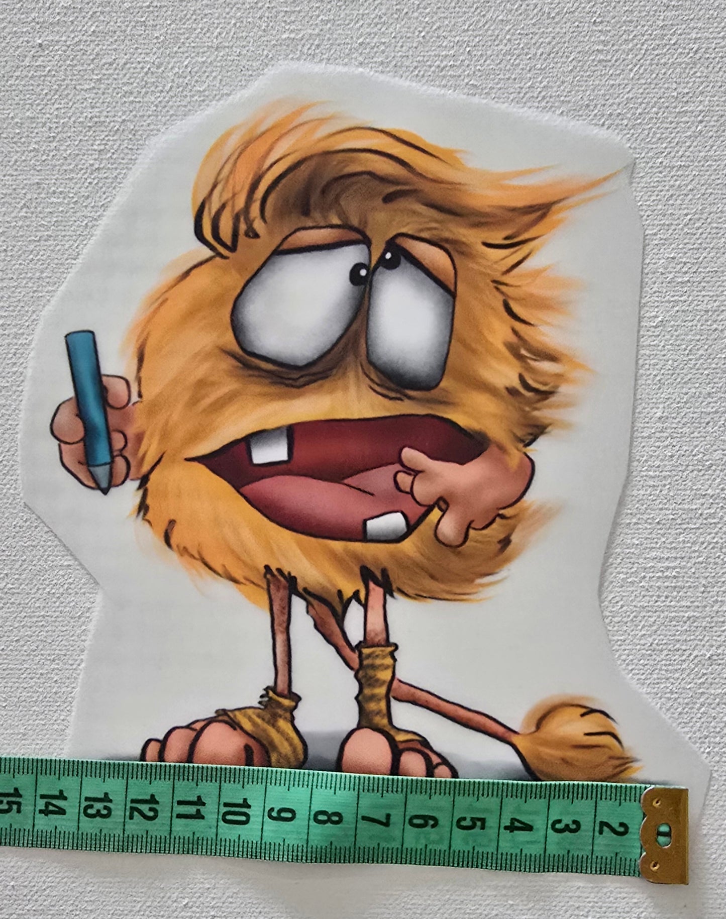 Bügelbild Kruegerhausdesign Bleistifte Monster