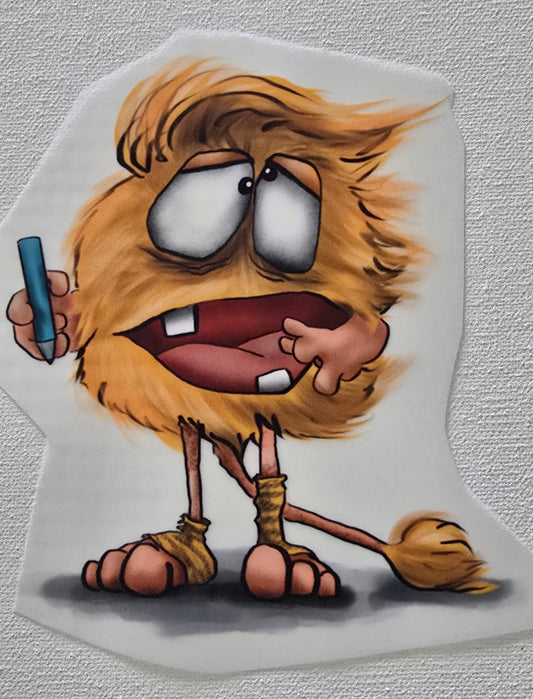 Bügelbild Kruegerhausdesign Bleistifte Monster