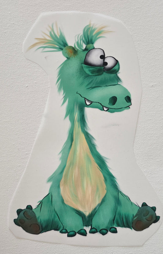 XXL Bügelbild Kruegerhausdesign Finn Monster