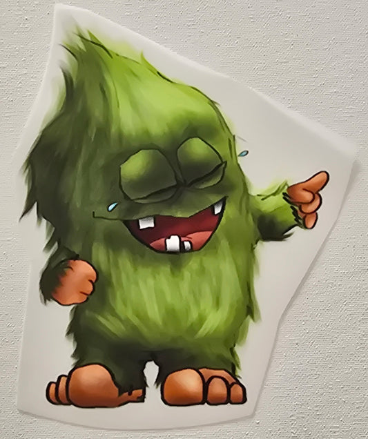 Bügelbild Kruegerhausdesign Happy Monster