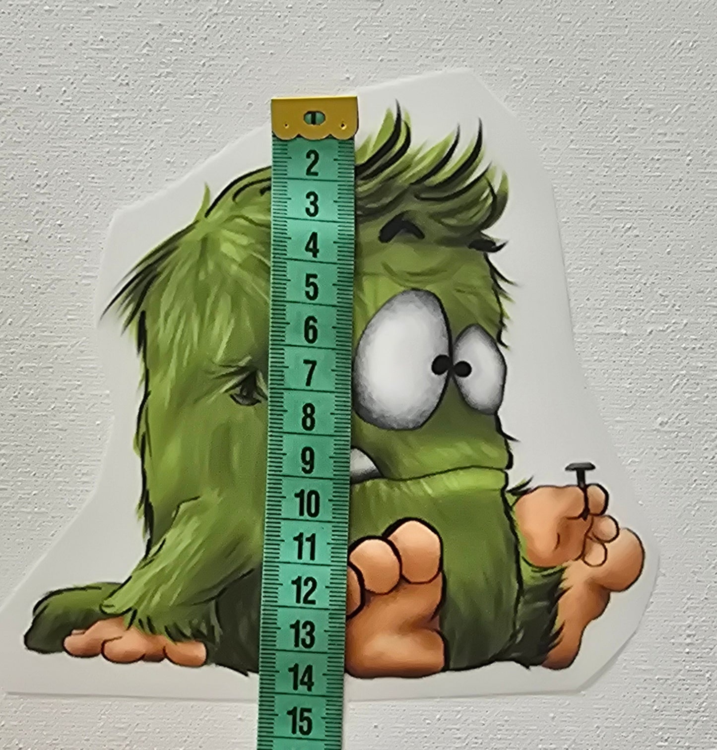 Bügelbild Kruegerhausdesign Happy Handwerk Monster