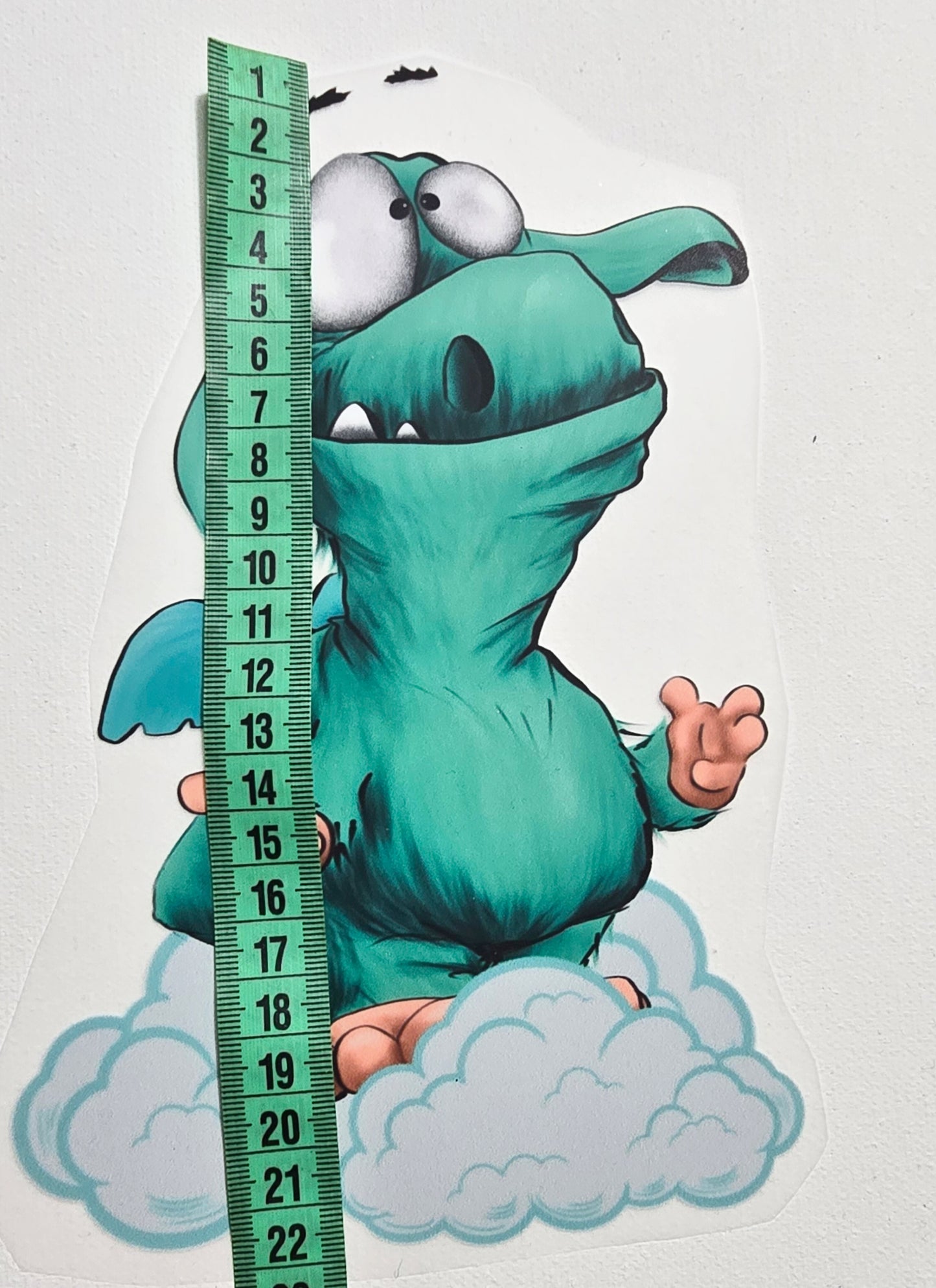 Bügelbild Kruegerhausdesign letzter Gedanke Monster