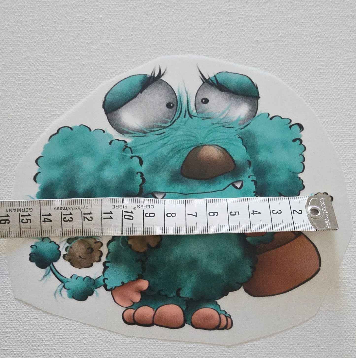 Bügelbild Kruegerhausdesign Bommel Monster