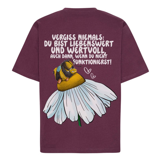 T-Shirt „Vergiss niemals: Du bist liebenswert…“