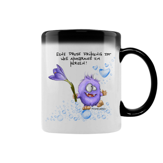 Zaubertasse Eine Prise Frühling ist wie Ahoibrause im Herzen!