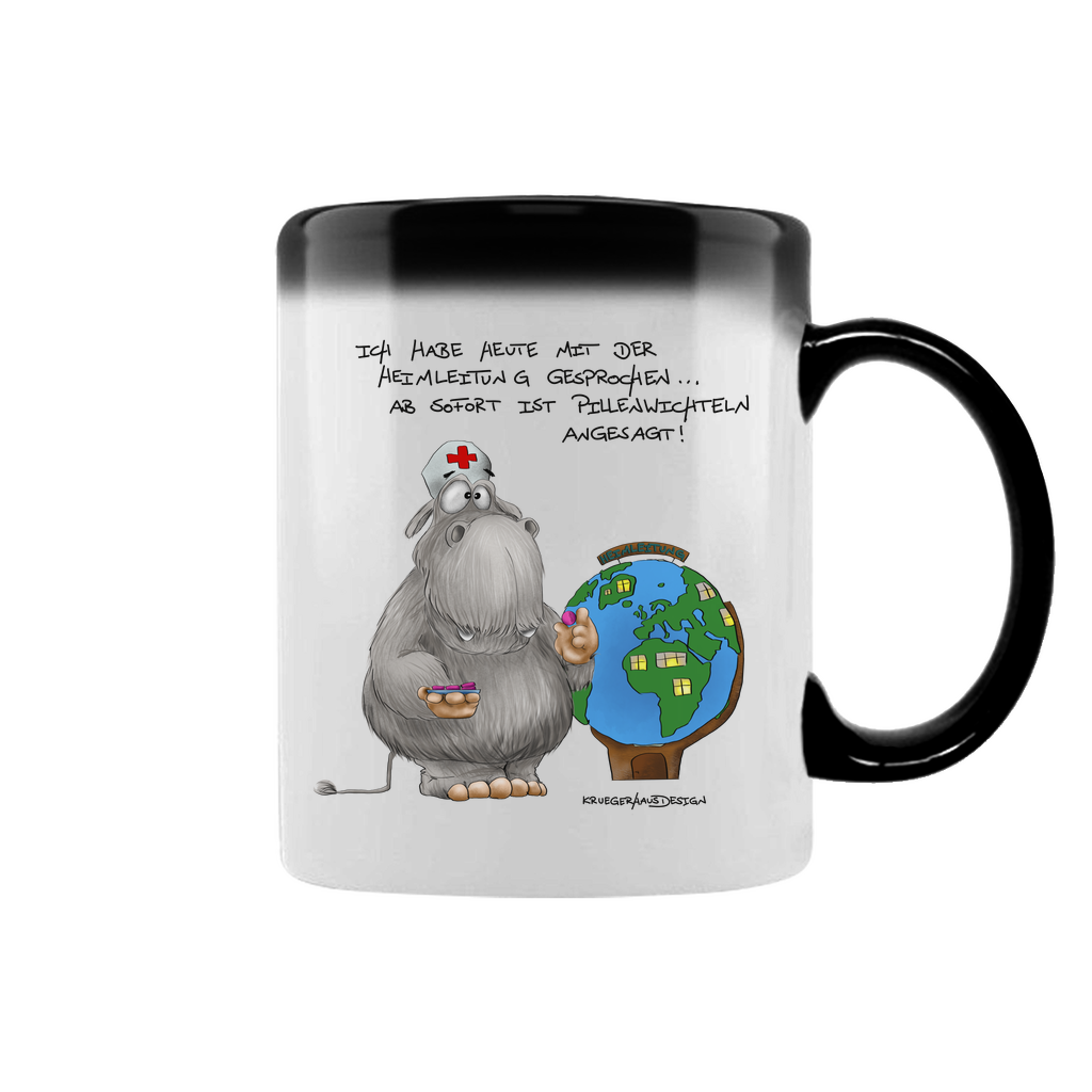 Zaubertasse Ich habe heute mit der Heimleitung gesprochen. Ab sofort...