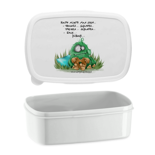 Lunchbox Raupe müsste man sein... Fressen.. Schlafen.. Zack... Hübsch