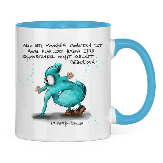 Tasse zweifarbig Also bei manchen Monstern ist ganz klar, die haben....