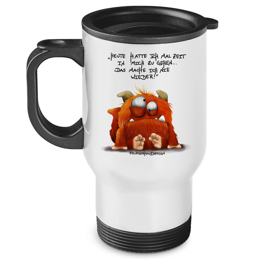 Edelstahl-Thermobecher Heute hatte ich mal Zeit in mich zu gehen... Das mache...