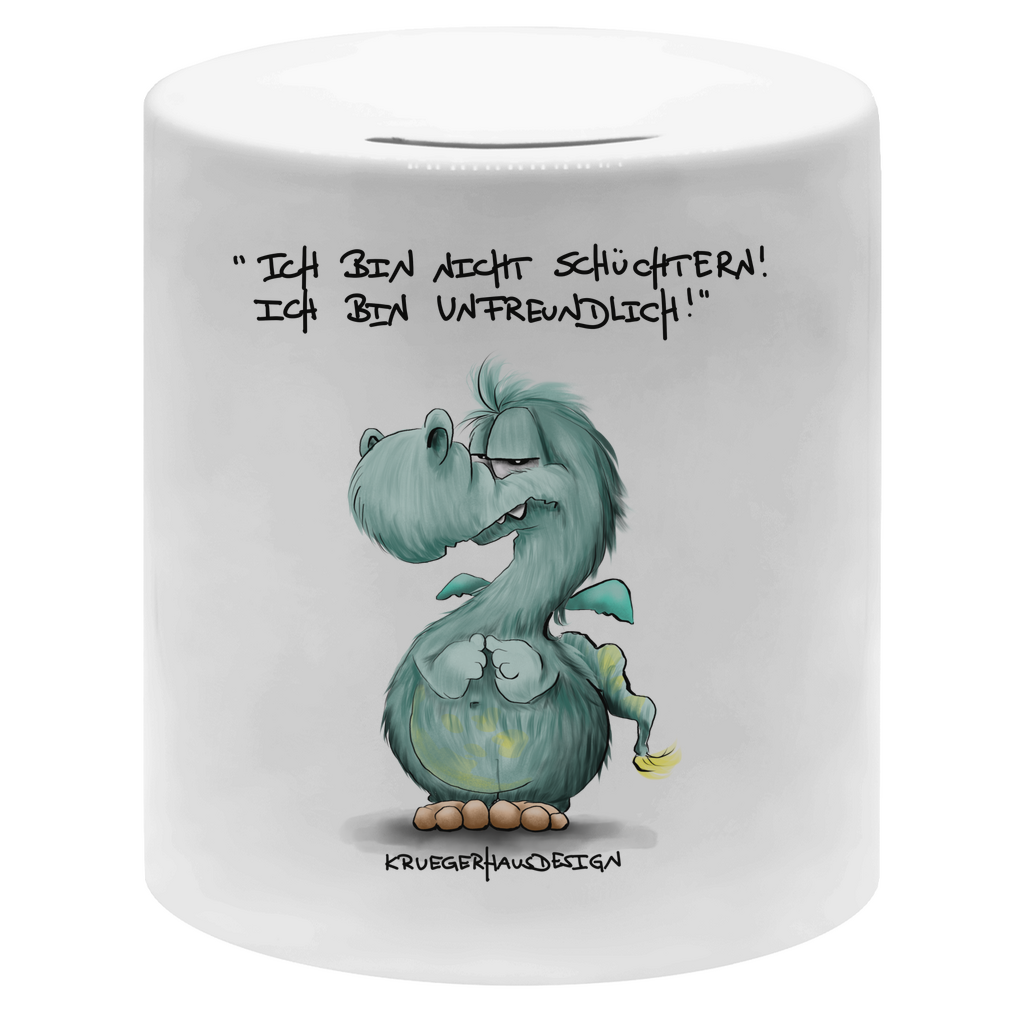 Money box Ich bin nicht schüchtern! Ich bin unfreundlich!