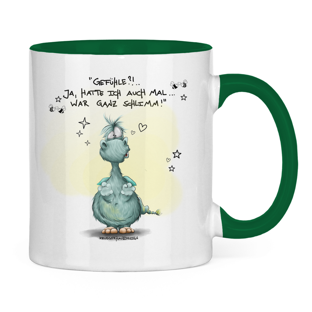 Tasse zweifarbig Gefühle? Ja, hatte ich auch mal.. War ganz schlimm!