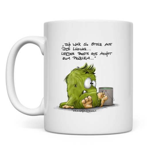 Tasse Ich war so stolz auf die Lösung... Leider passte sie nicht..