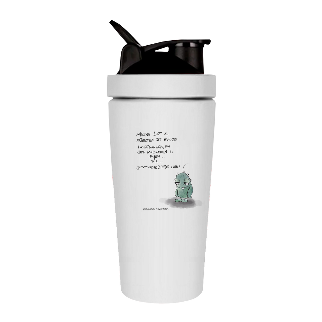 Fitness Shaker Meine Lust zu arbeiten ist gerade losgegangen, um die...