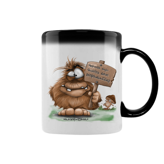 Zaubertasse Pechvogel sucht Glückspilz zwecks Erfahrungsaustausch, Hugo