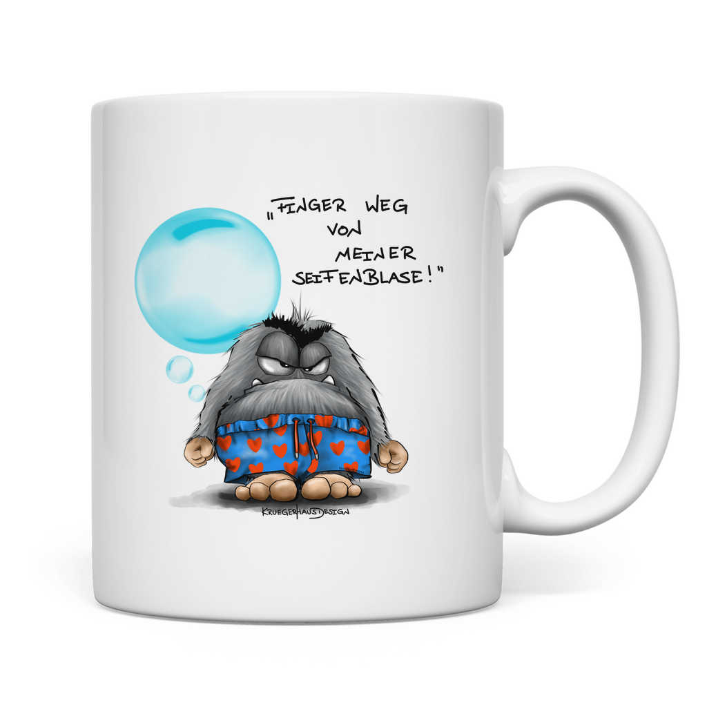 Tasse Finger weg von meiner Seifenblase!