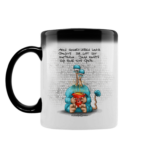Zaubertasse Mein ganzes Leben lang dachte ich, Lust ist kostenlos...