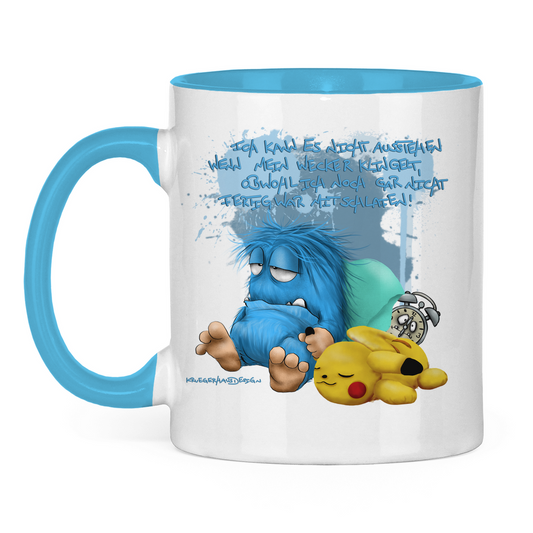 Tasse zweifarbig Ich kann es nicht austehen