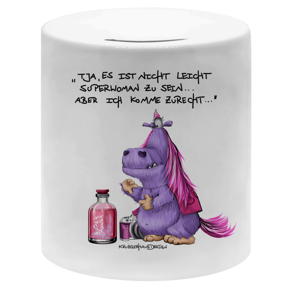 Money box Tja, es ist nicht leicht Superwoman zu sein... aber ich ...