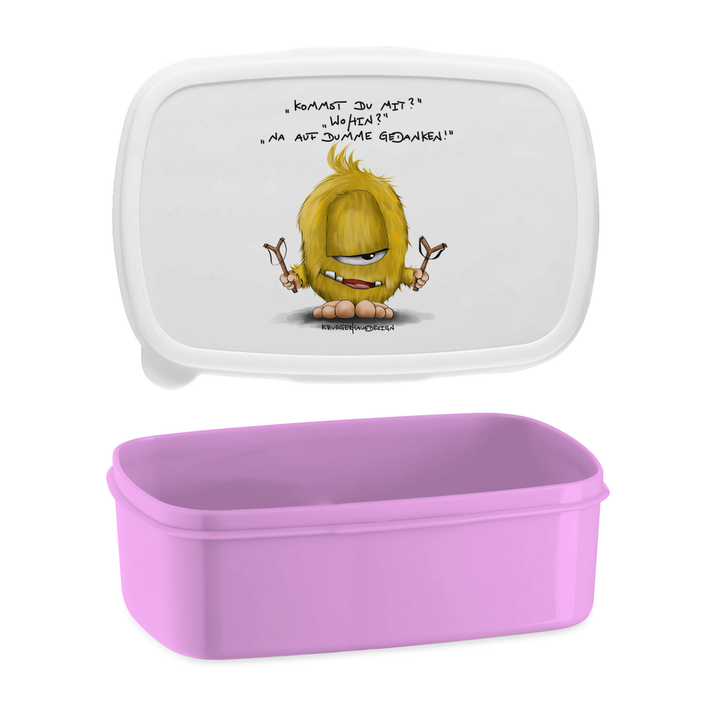 Lunchbox Kommst du mit? Wohin? Na auf dumme Gedanken!