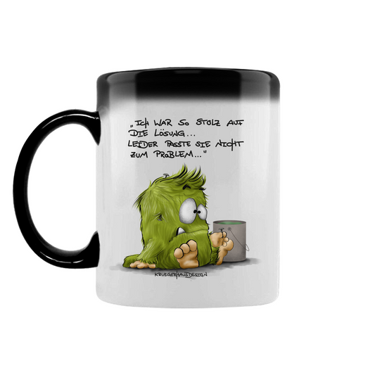 Zaubertasse Ich war so stolz auf die Lösung... Leider passte sie nicht..