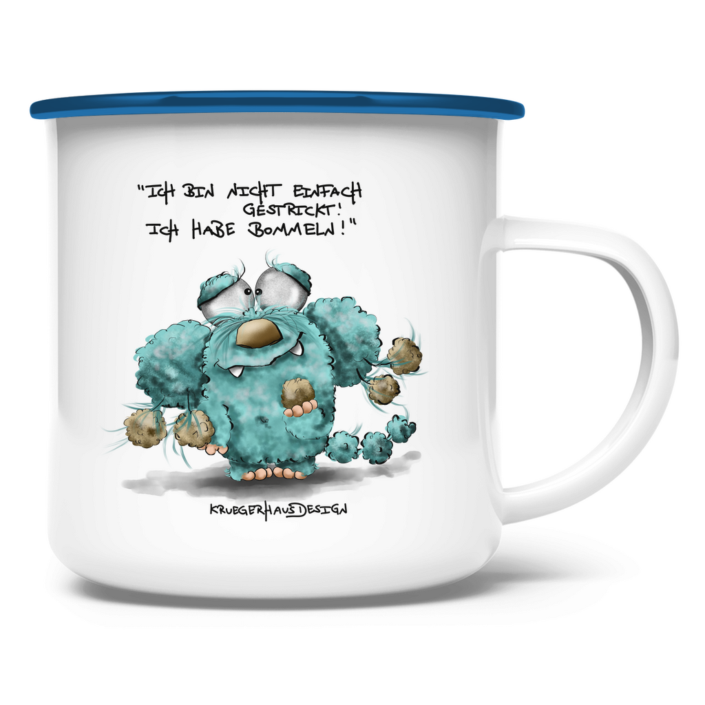 Emaille Tasse #bommeln