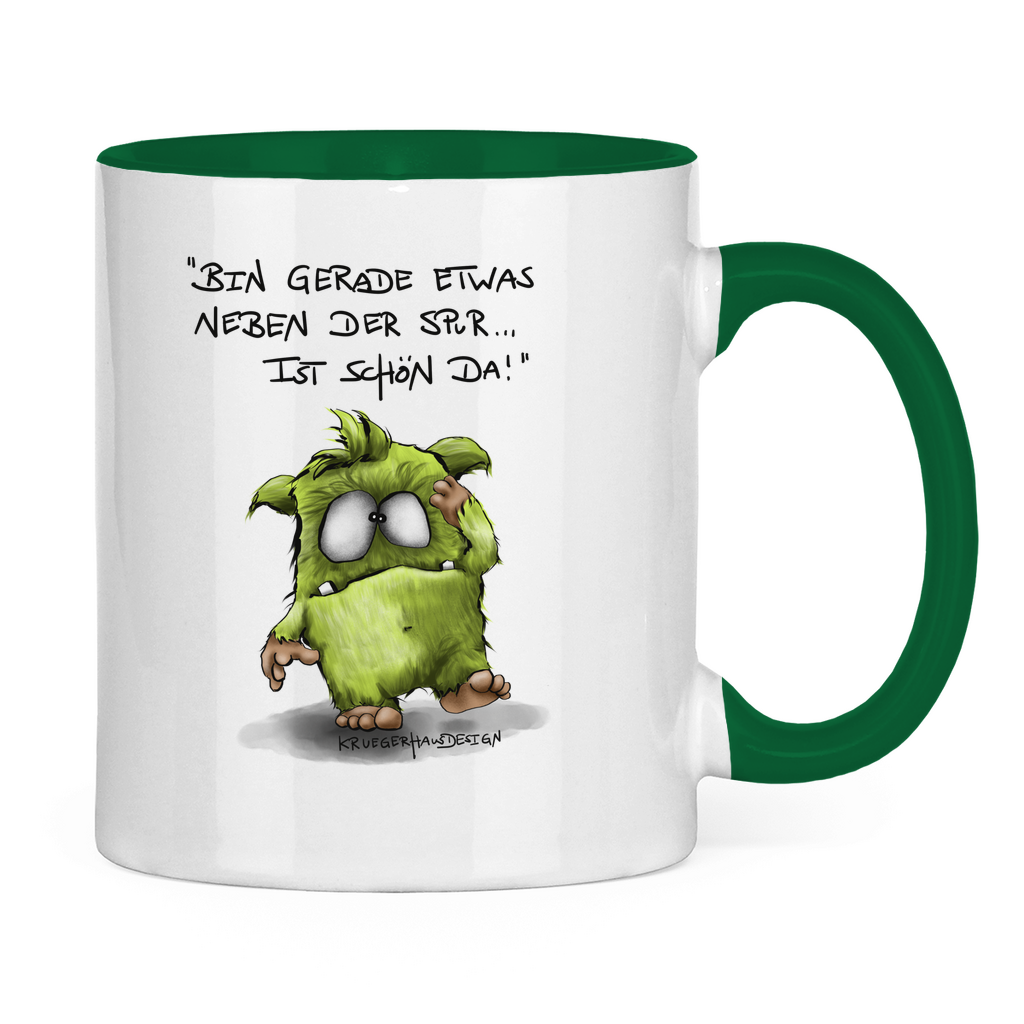 Tasse zweifarbig Bin gerade etwas neben der Spur... Ist schön da!