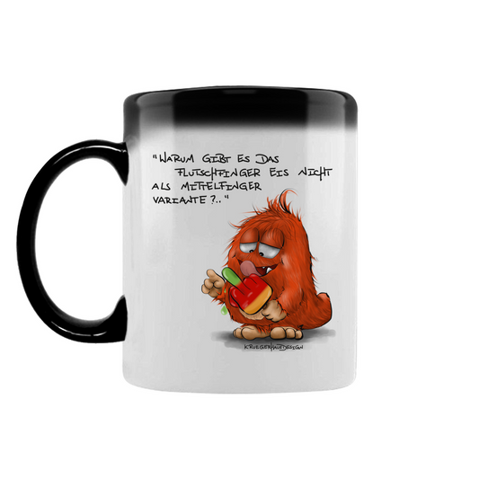 Zaubertasse Warum gibt es das Flutschfinger Eis nicht als Mittelfinger..