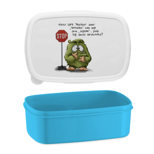 Lunchbox Wenn der Polizist sagt "Papiere" und ich sag "Schere"...