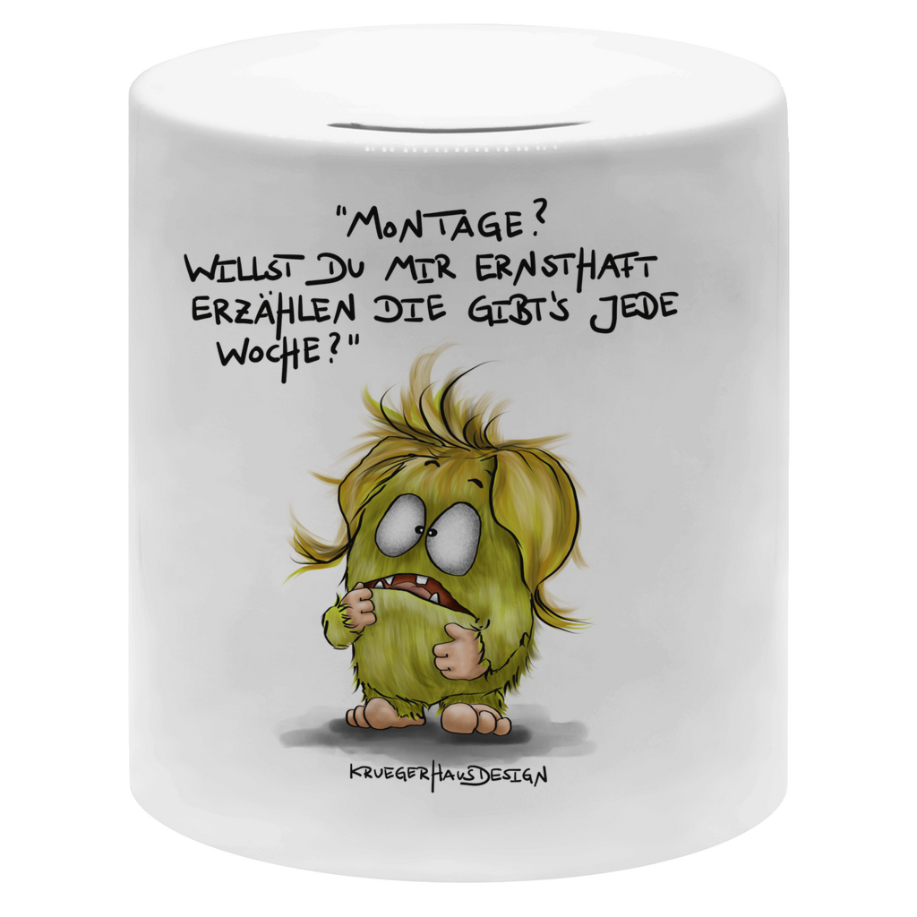 Money box Montage? Willst du mir ernsthaft erzählen die gibt's jede...