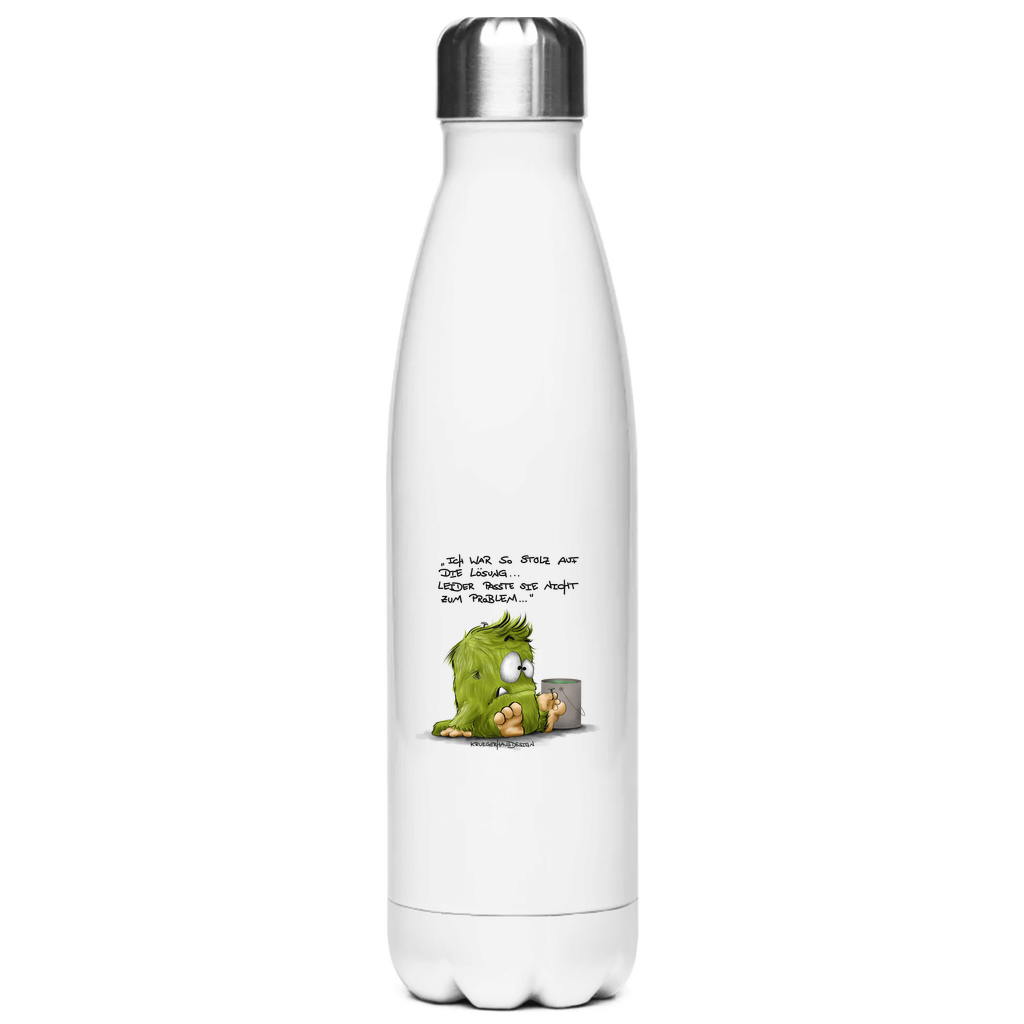 Edelstahl-Thermoflasche Ich war so stolz auf die Lösung... Leider passte sie nicht..