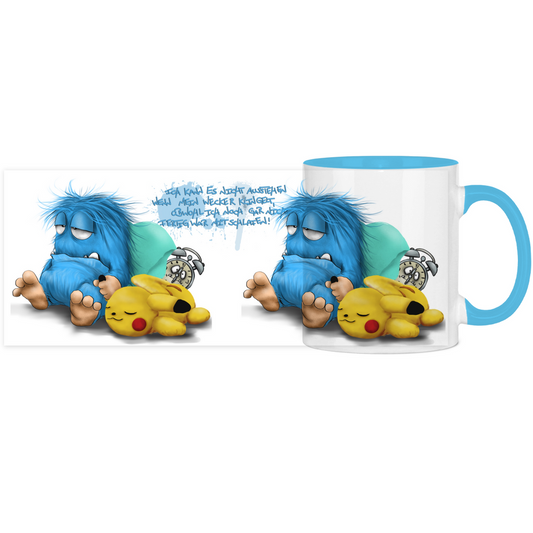 Panorama Tasse zweifarbig Ich kann es nicht ausstehen Panorama