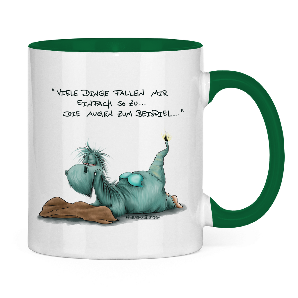 Tasse zweifarbig Vieledingefallenmir