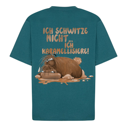 Ich schwitze nicht, ich karamellisiere – Lustiges Monster T-Shirt