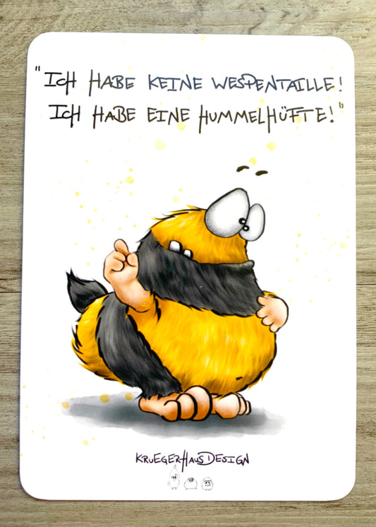 Postkarten Set Monster Kruegerhausdesign Mai 2023, 12 Postkarten.