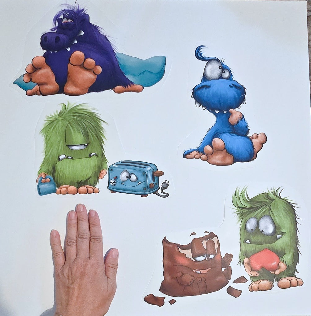 XXL Bügelbild-Paket – Verschiedene Motive | Final Sale, Box 41