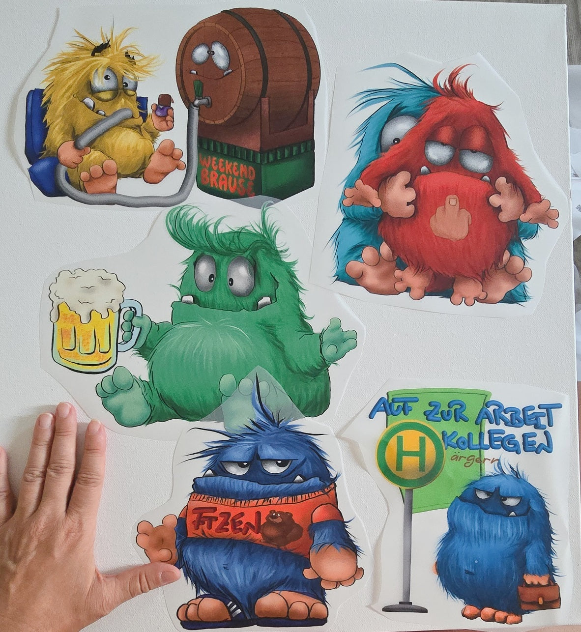 XXL Bügelbild-Paket – Verschiedene Motive | Final Sale, Box 30