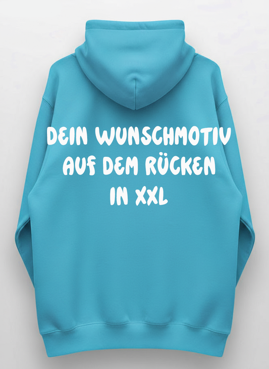 Monster Jacke Türkis Gr. S | Wunschmotiv frei wählbar | FINAL SALE