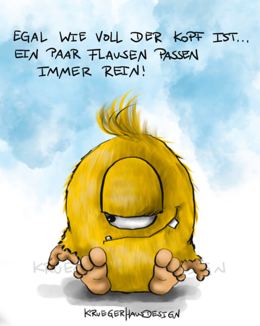 Egal wie voll der Kopf ist...