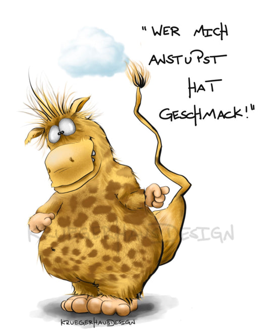 Wer mich anstupst...