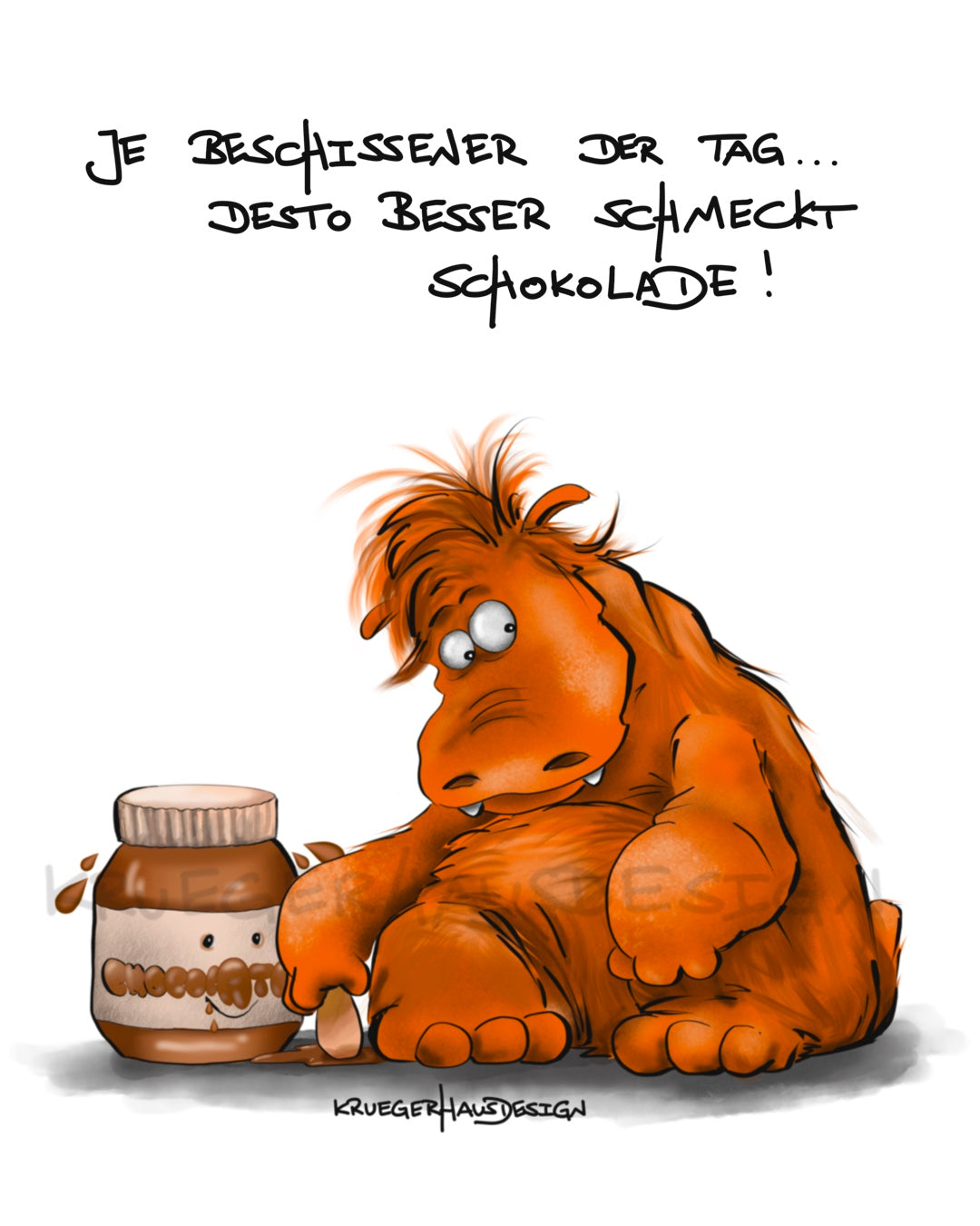 Je beschissener der Tag...