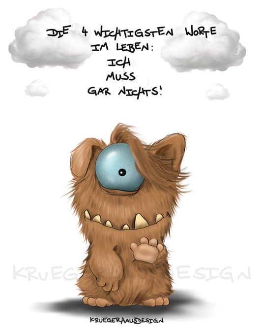 Die 4 wichtigsten Worte im Leben...