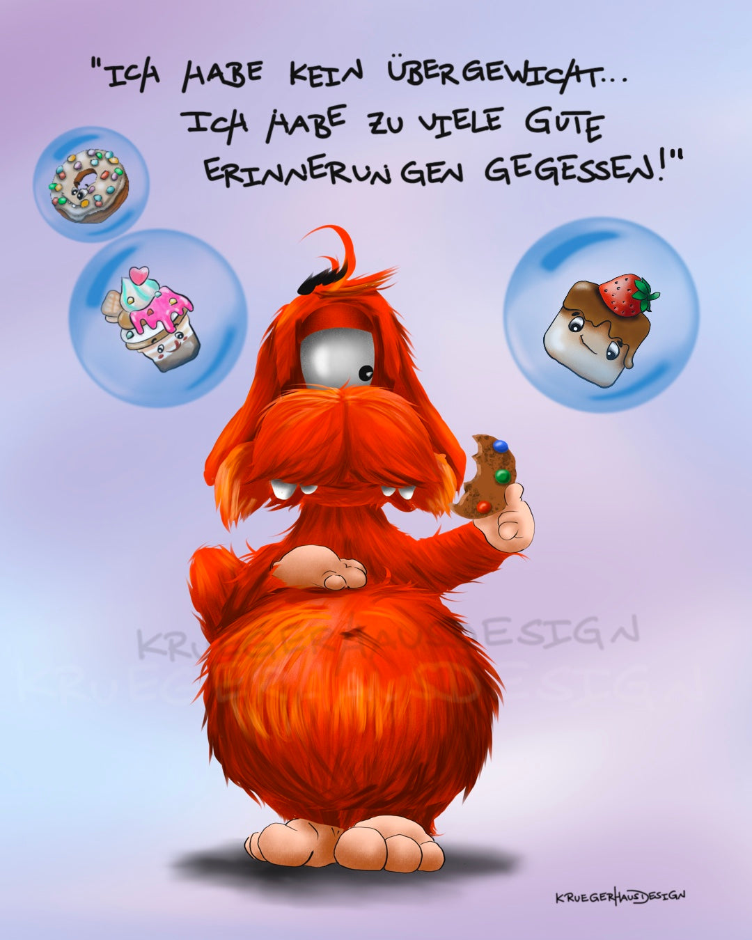 Ich habe kein Übergewicht...