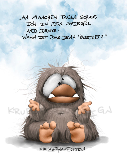 An manchen Tagen schaue ich in...