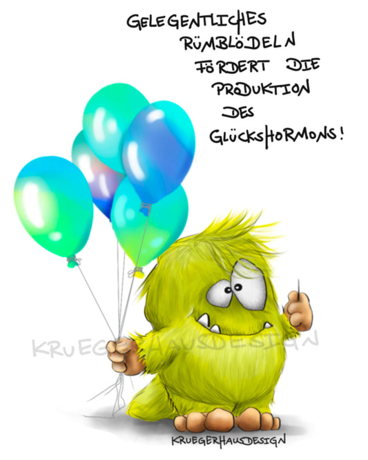 Gelegentliches Rumblödeln fördert die...