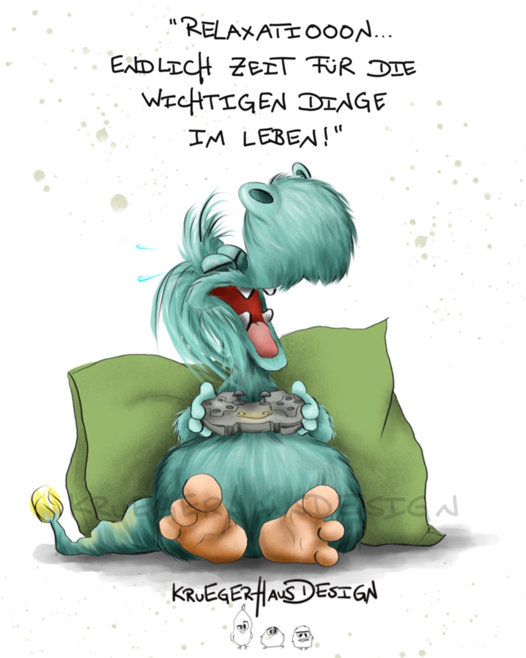 Relaxatiooon... Endlich Zeit für die wichtigen Dinge...