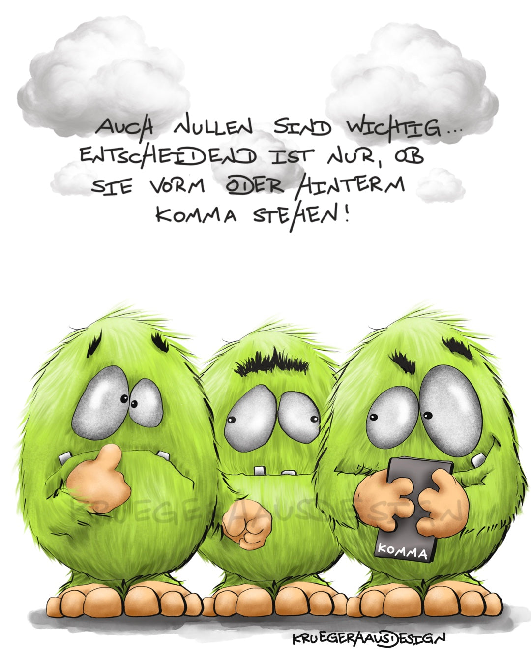 Auch Nullen sind wichtig...