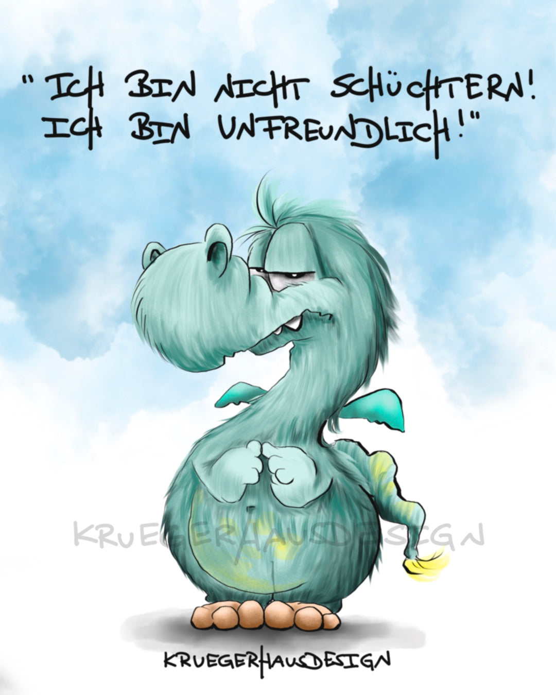 Ich bin nicht schüchtern!...