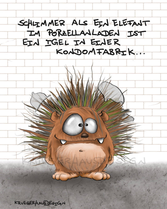 Schlimmer als ein Elefant...