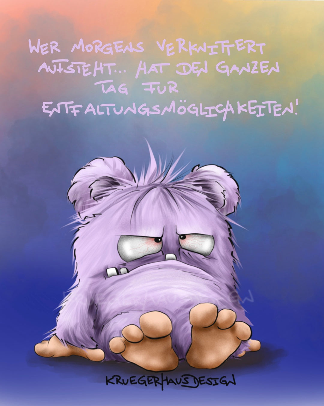 Wer morgens verknittert aufsteht...